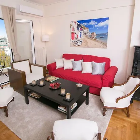 Magnificent Luxury Retrostyle Flat Acropolis View אתונה