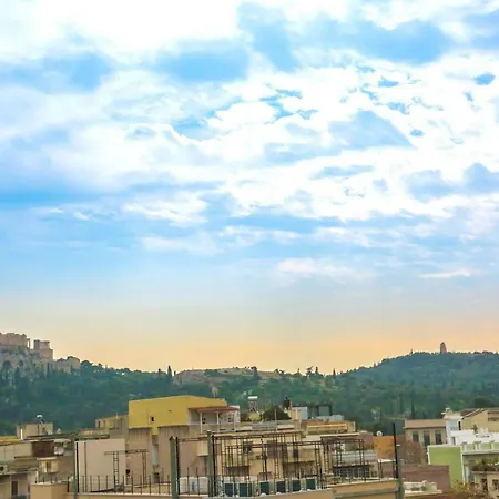 Magnificent Luxury Retrostyle Flat Acropolis View Athens