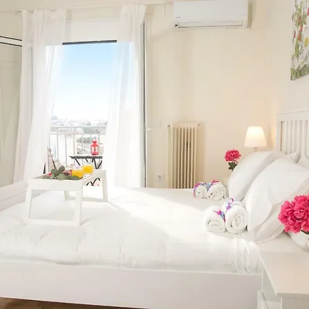 Magnificent Luxury Retrostyle Flat Acropolis View Apartment Athens